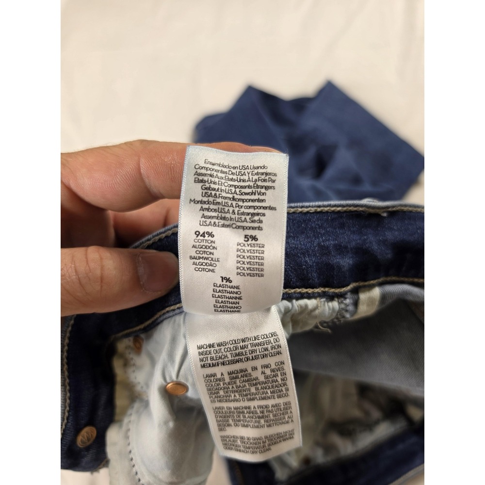 Mother Jeans Womens 26 Blue The Weekender Mid Rise Flare Stretch Denim 1585-104 - Picture 5 of 13